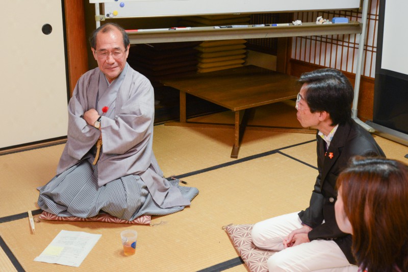 1日目と3日目に門川大作京都市長が来訪し、ご自身の想いの根っこを話してくださった